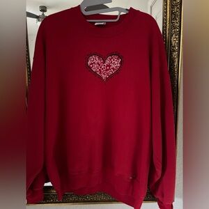 Vintage Hawaiian brand heart sweater